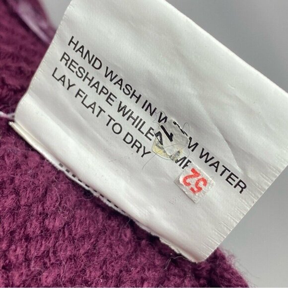 Talie Women's Purple Romantic Hip Length Casual Knit Cardigan Sweater Small/C34 - Picture 8 of 9